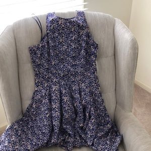 Jessica Simpson blue floral dress